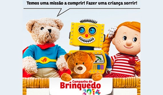 Campanha do Ampliar arrecada brinquedos